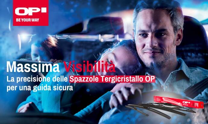 Massima visibilità: la precisione delle Spazzole Tergicristallo OP per una guida sicura